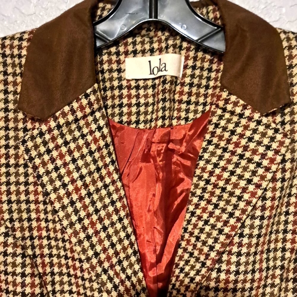 Lola Brown Multi Riding Jacket